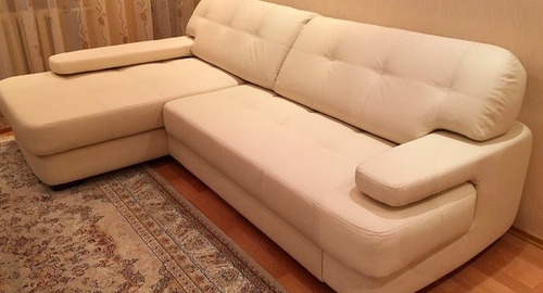 Обивка углового дивана.  Славянск-на-Кубани
