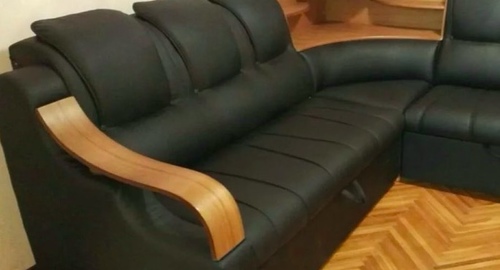 Перетяжка кожаного дивана. Славянск-на-Кубани
